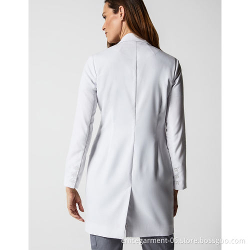 High Quality Doctor Medical Hospital Workwear White Lab Coat